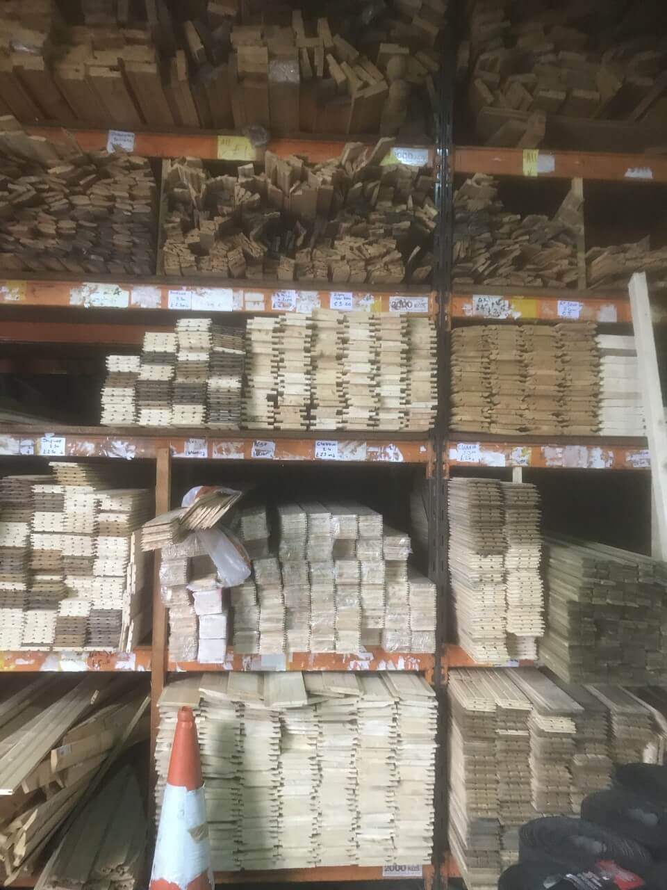 timber warehouse stock