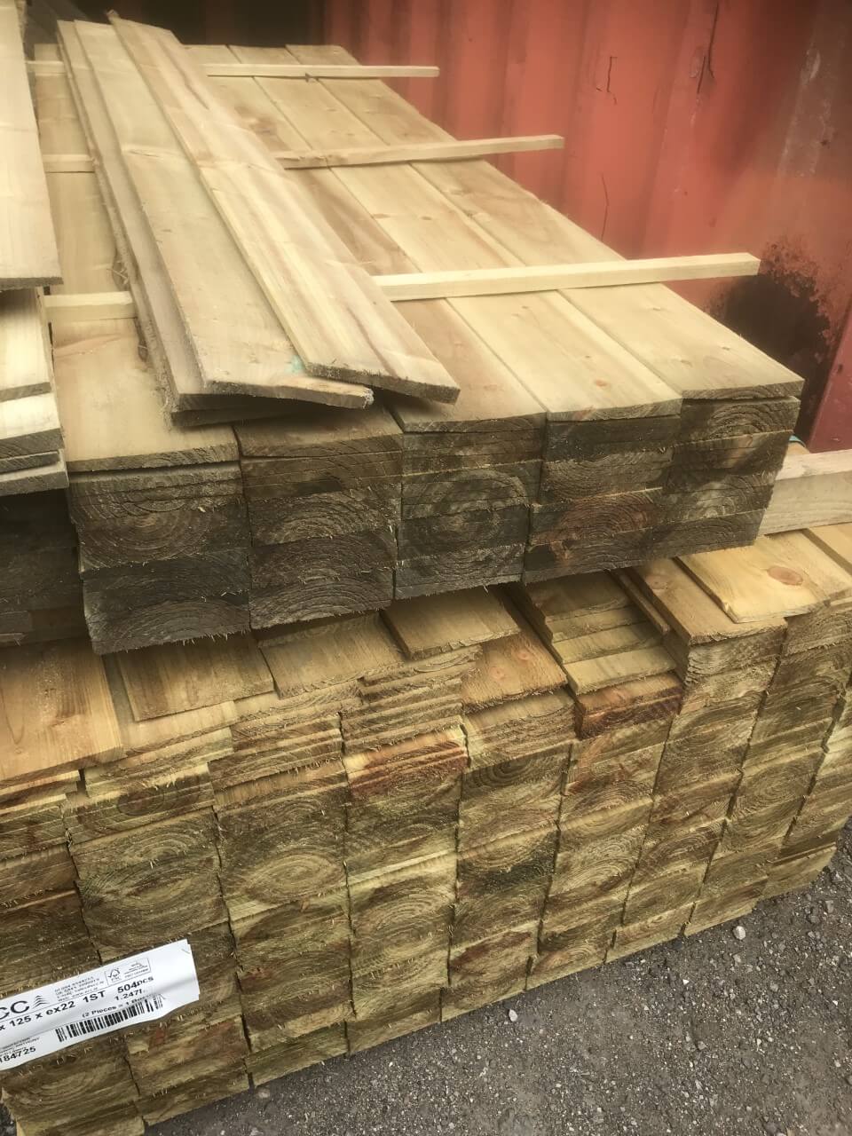 Outdoor featherd timber